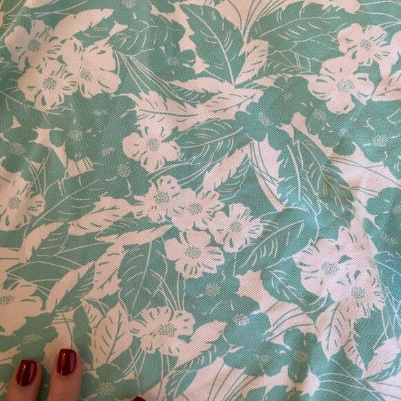 Bundle Lands End Medium Polo Blue Daisy Collared Shirts - Picture 5 of 7